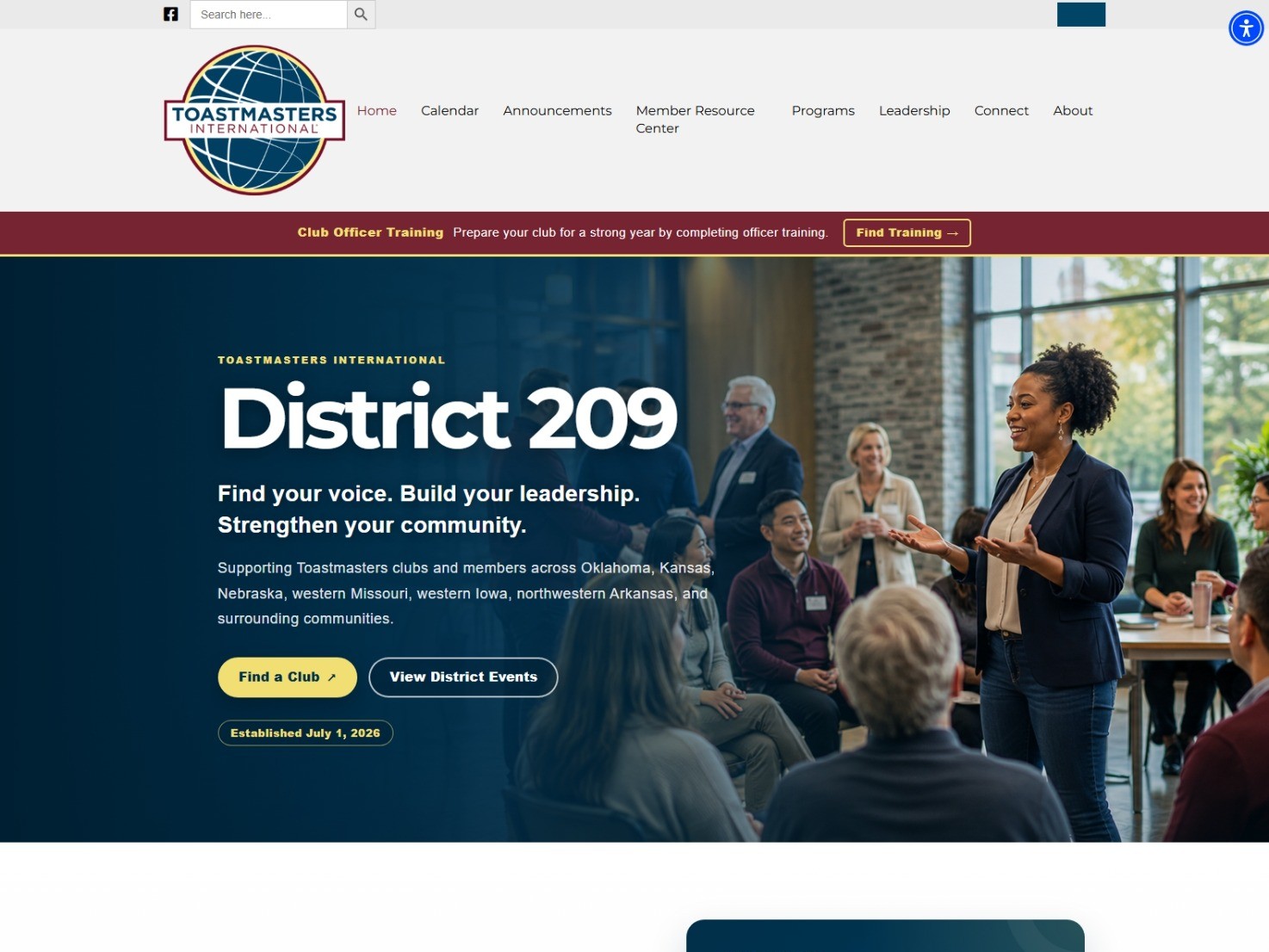 D209 Web page