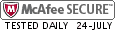 HACKER SAFE certified sites prevent over 99.9% of hacker crime.